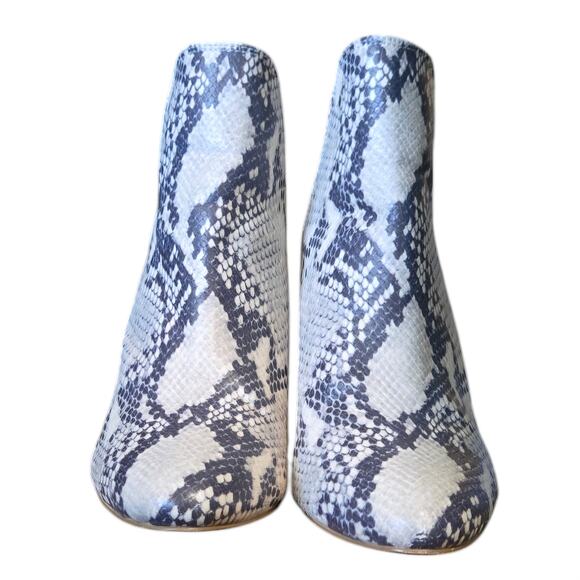 Steve Madden Rockstar Snakeskin Booties Size 8 M - Picture 3 of 6